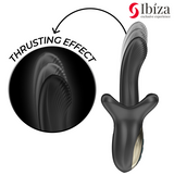 IBIZA - VIBRATEUR PUISSANT AVEC EFFET DE POUSSÉE ET DE MORSURE