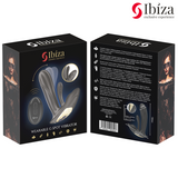 IBIZA - VIBRATEUR PORTABLE AVEC STIMULATION DU POINT G ET DU CLITORIS AVEC TÉLÉCOMMANDE