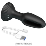 PRETTY LOVE - PLUG ANAL HUBERT AVEC 7 MODES DE VIBRATIONS