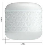 PRETTY LOVE - MASTURBATEUR HOMME CRYSTLE BLANC