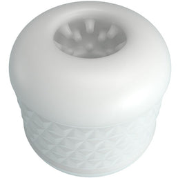 PRETTY LOVE - MASTURBATEUR HOMME CRYSTLE BLANC