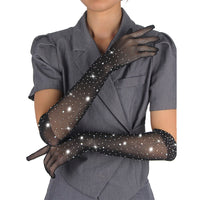 SUBBLIME - 957469GANTS SHINE TRANSPARENTS NOIRS S/M