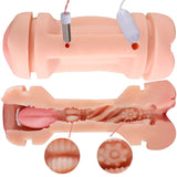 SHEQU - KAY DOUBLE MASTURBATEUR AVEC DOUBLE VIBRATION DE LA BOUCHE ET DU VAGIN