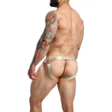 MOB - DNGEON JOCKSTRAP ANNEAU PÉNITENTIAIRE DORÉ TAILLE UNIQUE