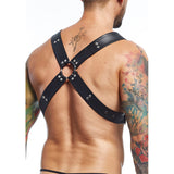 MOB - CEINTURE HARNAIS NOIRE DNGEON TAILLE UNIQUE X