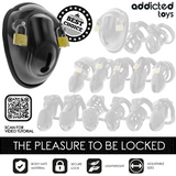 ADDICTED TOYS LOCKED - À PÉNIS VERROUILLÉE SANS CLÉ 11,5 CM