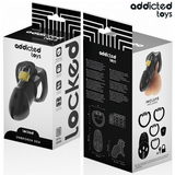 ADDICTED TOYS LOCKED - CAGE À PÉNIS UNBROKEN DEN 9,8 CM