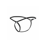 MOB - STRING NOIR EN FORME DE LARME TAILLE L/XL
