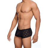 MOB - BOXER EN DENTELLE NOIRE TAILLE L/XL