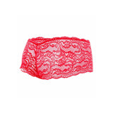 MOB - BOXER EN DENTELLE ROUGE TAILLE S/M