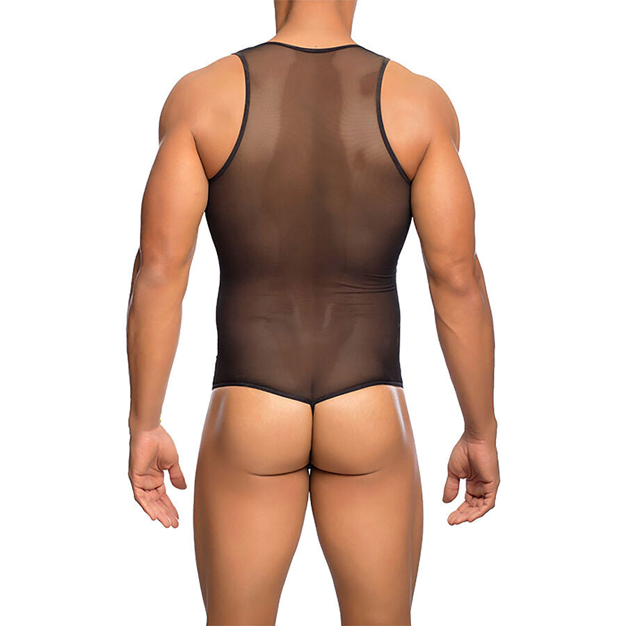 MOB - BODY TRANSPARENT NOIR TAILLE S/M