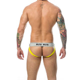 MOB - JOCK CLASSIQUE À RAYURES JAUNE TAILLE L