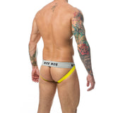 MOB - JOCK CLASSIQUE À RAYURES JAUNE TAILLE XXL