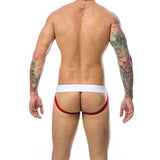 MOB - JOCK CLASSIQUE À RAYURES ARC-EN-CIEL TAILLE L