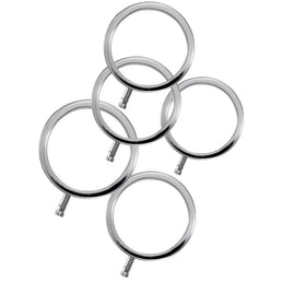 ELECTRASTIM - ELECTRARINGS ANNEAUX PÉNIS EN MÉTAL PACK DE 5