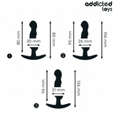 ADDICTED TOYS - LOT DE 3 PLUG ANAL MODÈLE 1