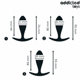 ADDICTED TOYS - LOT DE 3 PLUG ANAL MODÈLE 2