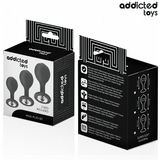 ADDICTED TOYS - LOT DE 3 PLUG ANAL AVEC BIJOU