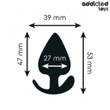 ADDICTED TOYS - PLUG ANAL TAILLE S 5,3 CM