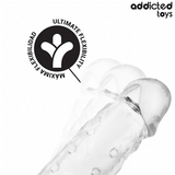 ADDICTED TOYS - GAINE PÉNIS TRANSPARENTE TAILLE M 27 CM