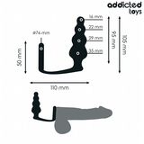 ADDICTED TOYS - PLUG ANAL AVEC ANNEAU MODÈLE 5