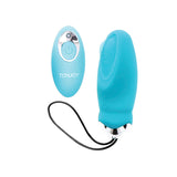 TOYJOY - HAPPINESS IM SO EGGCITED VIBRATEUR TÉLÉCOMMANDE BLEU