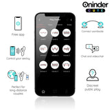 ONINDER CUTE - VIBRATEUR CLITORISÉ LOVE BUNNY G-SPOT - APPLICATION MONDIALE GRATUITE