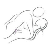 ROCKS-OFF - ANNEAU DE MASTURBATION EN SILICONE NOIR TWIST