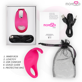 MORESSA - BRAD PREMIUM SILICONE RECHARGEABLE ROSE