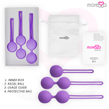 MORESSA - OSIAN SET PREMIUM SILICONE LILAS