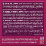 SKINS - PACK DE 4 PRÉSERVATIFS PREMIUM DOTS & RIBS