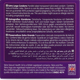 SKINS - PACK DE 4 PRÉSERVATIFS EXTRA LARGES PREMIUM
