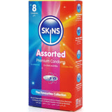 SKINS - PACK DE 8 PRÉSERVATIFS PREMIUM ASSORTIS