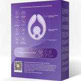 SNAIL VIBE - GIZI DUO STIMULATEUR POUR COUPLES TÉLÉCOMMANDE LILAS