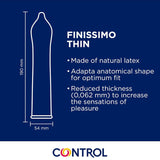 CONTROL - PRÉSERVATIFS FINISSIMO SENSO 144 UNITÉS