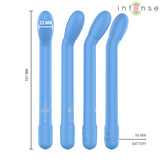 INTENSE - STIMULATEUR DE POINT G RECHARGEABLE KARLIE BLEU