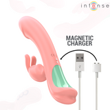 INTENSE - RACHEL VIBRATEUR RABBIT 5 VIBRATIONS ROSE