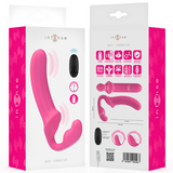 INTENSE - AMY DOUBLE VIBRATEUR 20 CM ROSE TÉLÉCOMMANDE