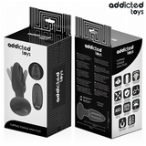 ADDICTED TOYS - PLUG ANAL AVEC LANGUE VIBRANTE ET TÉLÉCOMMANDE