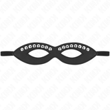 KINK - MASQUE POUR LES YEUX AVEC MINI RIVETS MODÈLE 1 20,5 x 5,5 CM