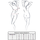 PASSION - ENSEMBLE SOUTIEN-GORGE + STRING RESILQUE ROUGE TOMATE L/XL