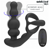 ADDICTED TOYS - MASSEUR DE PROSTATE ROTATIF À TÉLÉCOMMANDE