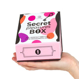 SECRET PLAY - COFFRET DE PLAISIRS POUR COUPLES : DÉS + BALLE VIBRANTE + STYLO À PLUME