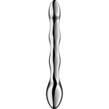 SATISFYER - COSMIC CREST 2 GODEMICHET DOUBLE EN ACIER INOXYDABLE