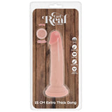 GET REAL - PÉNIS DE LUXE ÉPAIS DOUBLE DENSITÉ EN TPE 15 CM