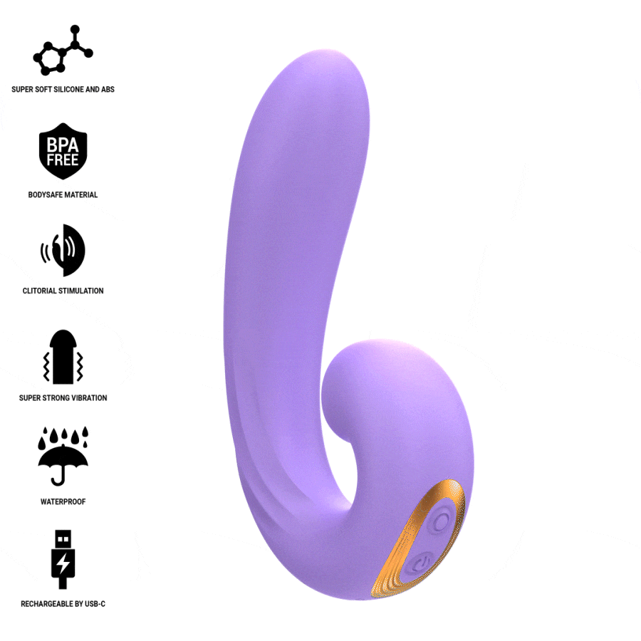 INTENSE - MERYL DOUBLE VIBRATION STIMULATEUR CLITORIEN