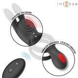 INTENSE - QUINN DOUBLE VIBRATION ANNEAU AVEC TÉLÉCOMMANDE