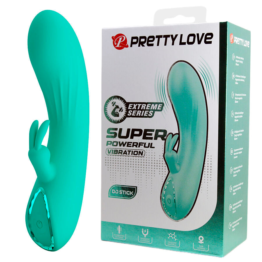 PRETTY LOVE - DJ STICK VIBRATEUR G-SPOT TURQUOISE