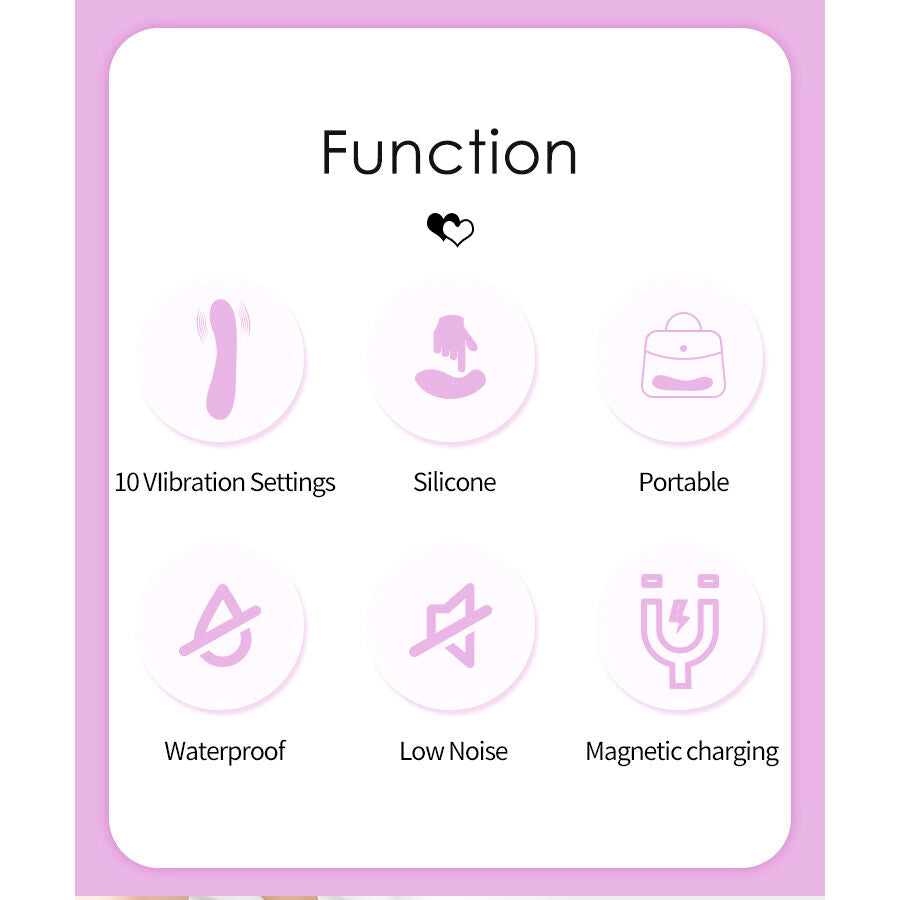 PRETTY LOVE - DJ RABBIT VIBRATEUR POINT G VIOLET