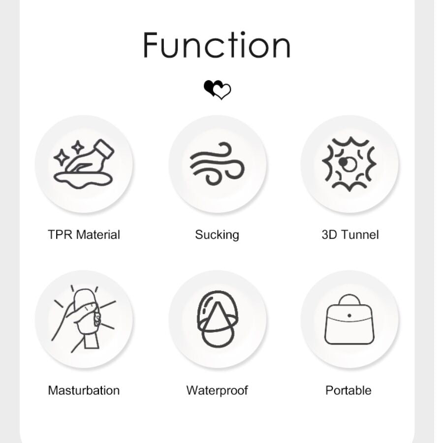 PRETTY LOVE - CARY MASTURBATEUR À DOUBLE ENTRÉE